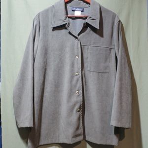 Jeni Newman Army Green Button Down